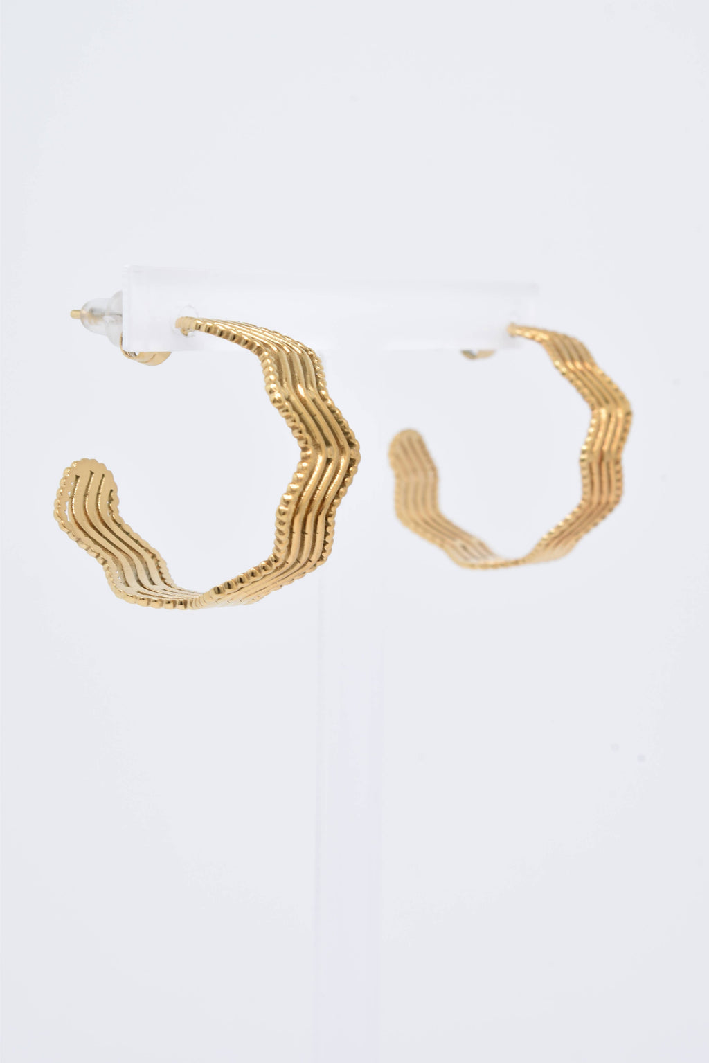 Boucles d'Oreilles Créoles Doré